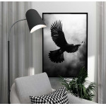 Eagle in the sky - Abstract animal poster