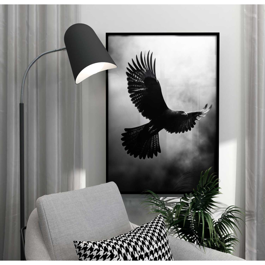 Eagle in the sky - Abstract animal poster