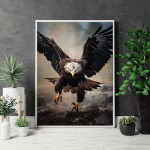 Havsörn in Action - Djurposter