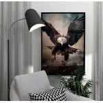 Havsörn in Action - Djurposter