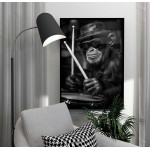 Monkey on the Drums - Trendig poster