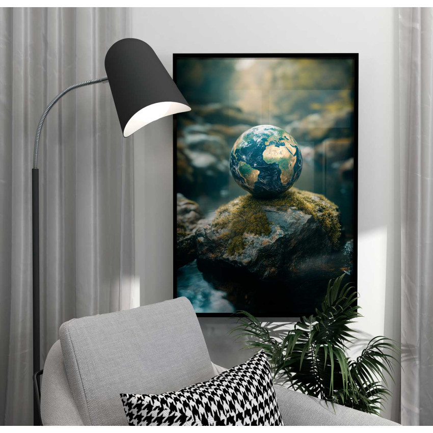 Earth in Nature - Enkel och fantasifull poster