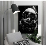 Astronaut in Space - Abstract poster