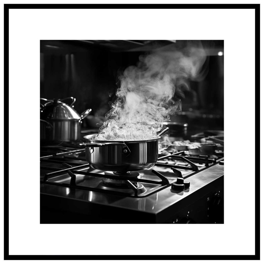 Lyxig matlagning - Elegant kvadratisk kökstavla