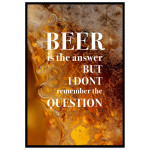 Funny beer poster