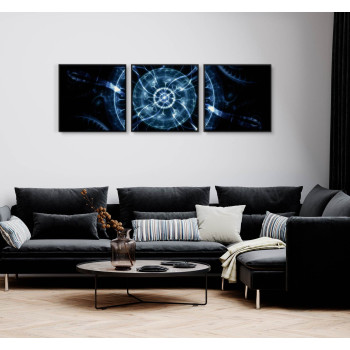 Bottom of Matrix - Poster in Three Pieces