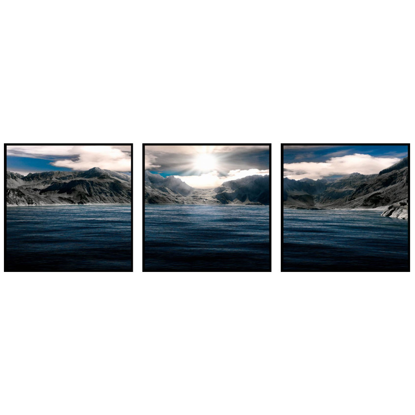 Panorama Poster Sunset - Three Pieces