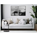 Collapsed Boat Jetty - Two Piece Poster