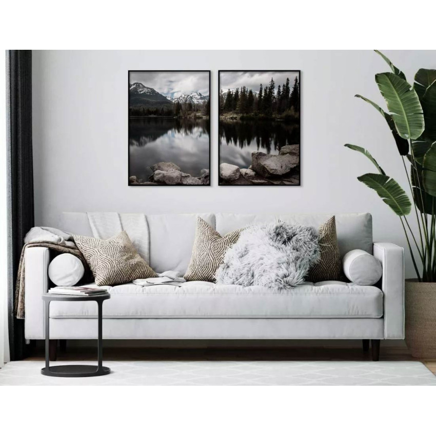 Vackert naturmotiv - Stor poster tavla i två delar