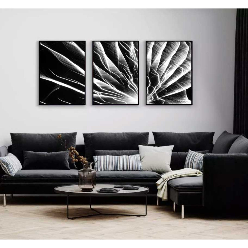 Dark & unique art - Minimalistic poster set