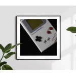 Retro game boy poster