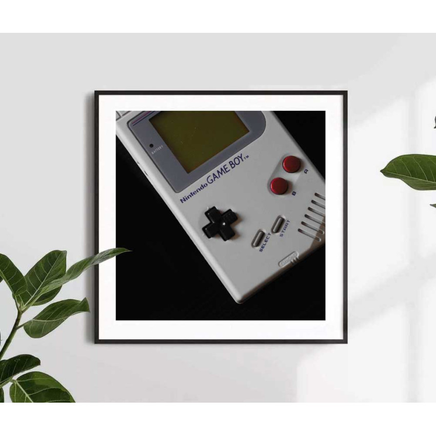 Retro game boy poster