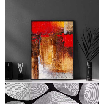 Abstract paint #2 - Enkel & konstnärlig affisch