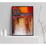 Abstract paint #1 - Enkel & konstnärlig poster