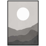 Greyland #1 - Graphic arts poster