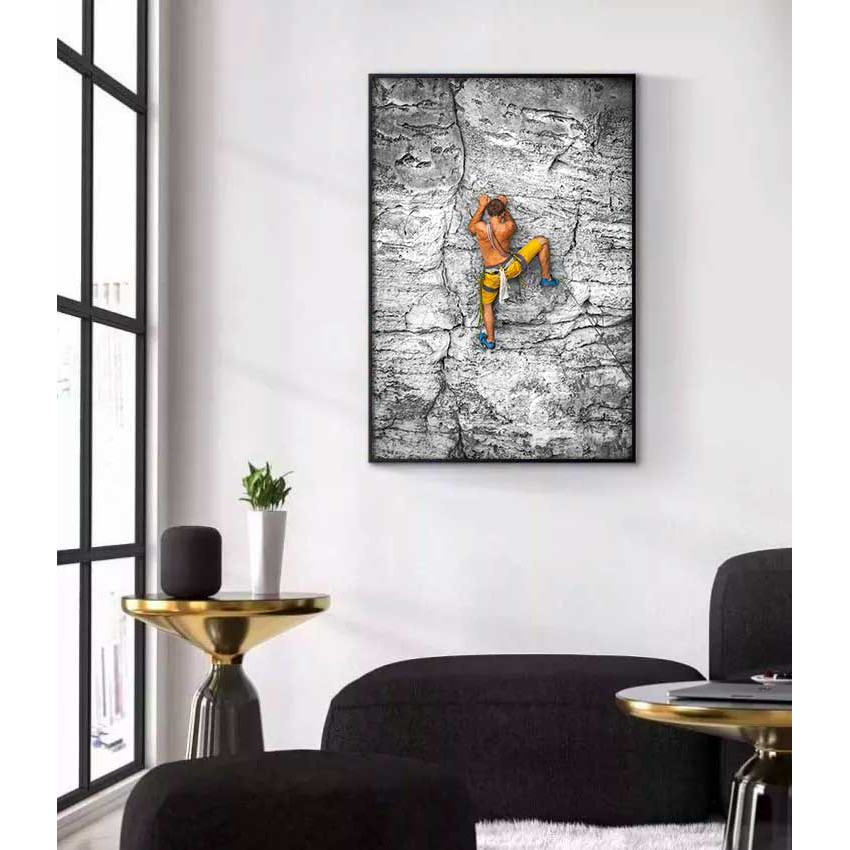 BERGSKL&Auml;TTRING - SPORT & MOTIVERING POSTER