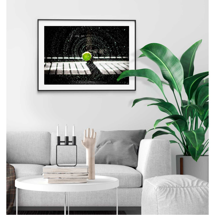 TENNISBALL IN ACTION - SPORT POSTER