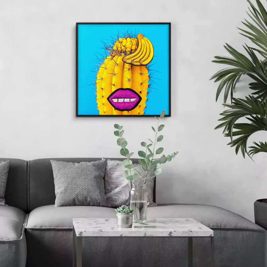 Cactus trendsetter #2 - Square poster