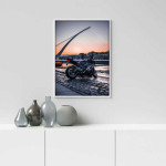 Yamaha sport bike poster