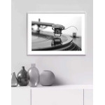 Music poster - Retro vinyl player