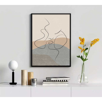 Body lines #2 - Line art konst