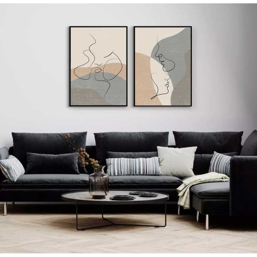 Body lines #1 - Line art konst