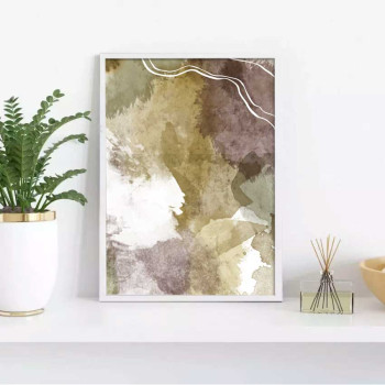 Natures watercolor #3 - Grafisk poster