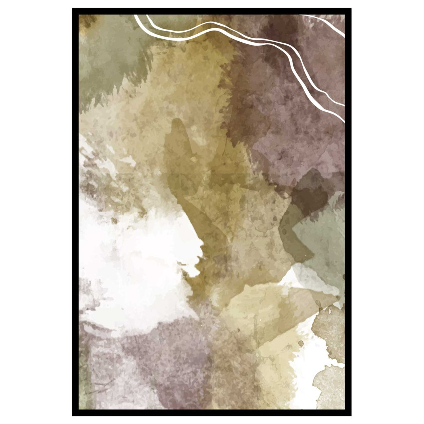 Natures watercolor #3 - Grafisk poster