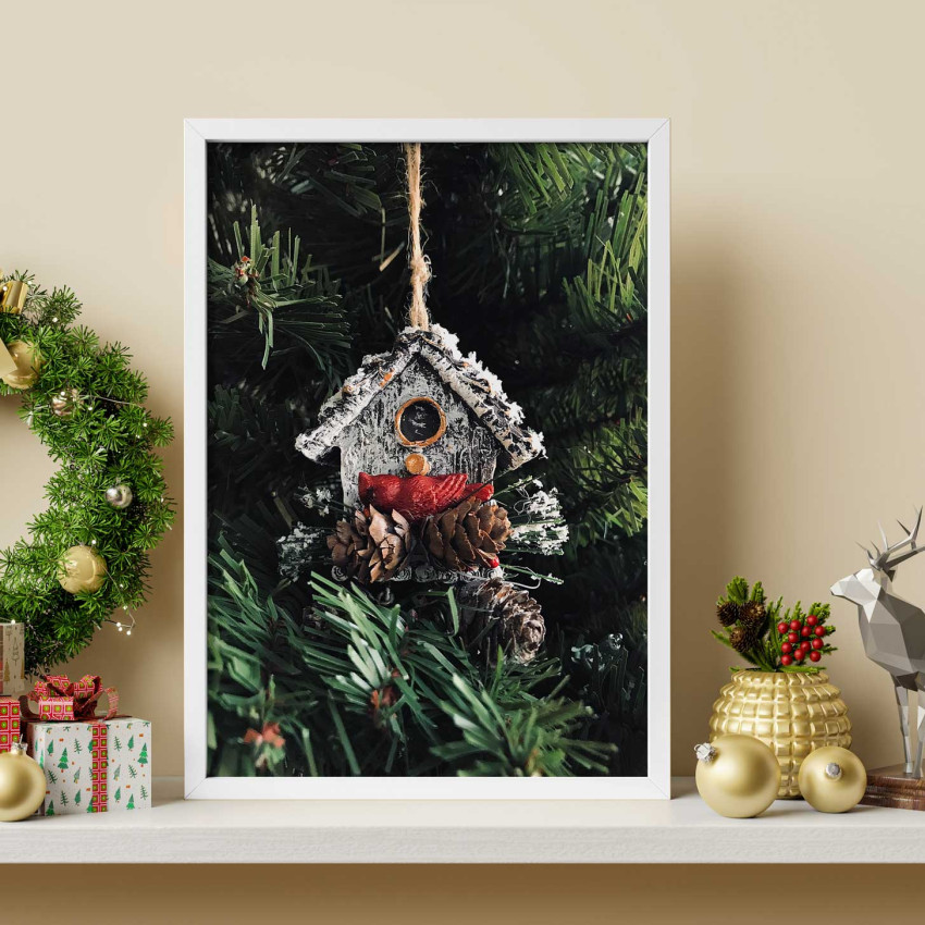 X-mas tree - Simple botanical poster