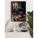 Beautiful candles - Simple cozy poster