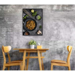 Asian noodles kitchen poster