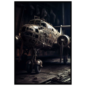 Steampunk Aircraft - Cool poster