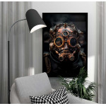 Steampunk Fighter Man - Poster