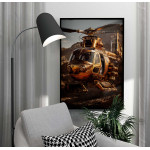 Steampunk Heli - Cool poster