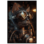 Steampunk Kitten - Cool & originell poster