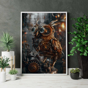 Steampunk Owl - Cool & originell poster