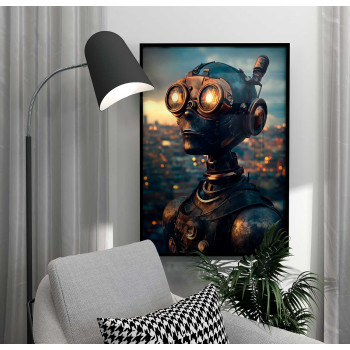 Robotic Steampunker - Poster