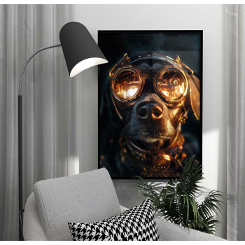 Steampunk Dog - Cool & originell poster