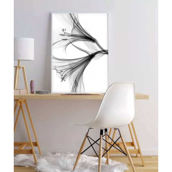 Simpel & abstrakt blomma - Trendig tavla