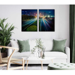 Abstrakt stadsljus - Perfect pair posters