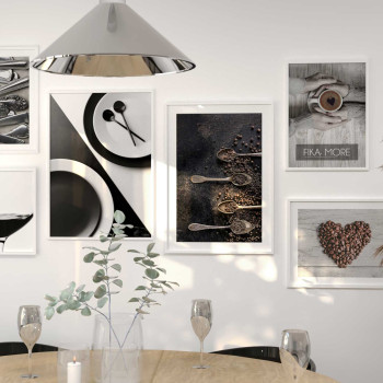 Skedar och kryddor - Elegant kökstavla