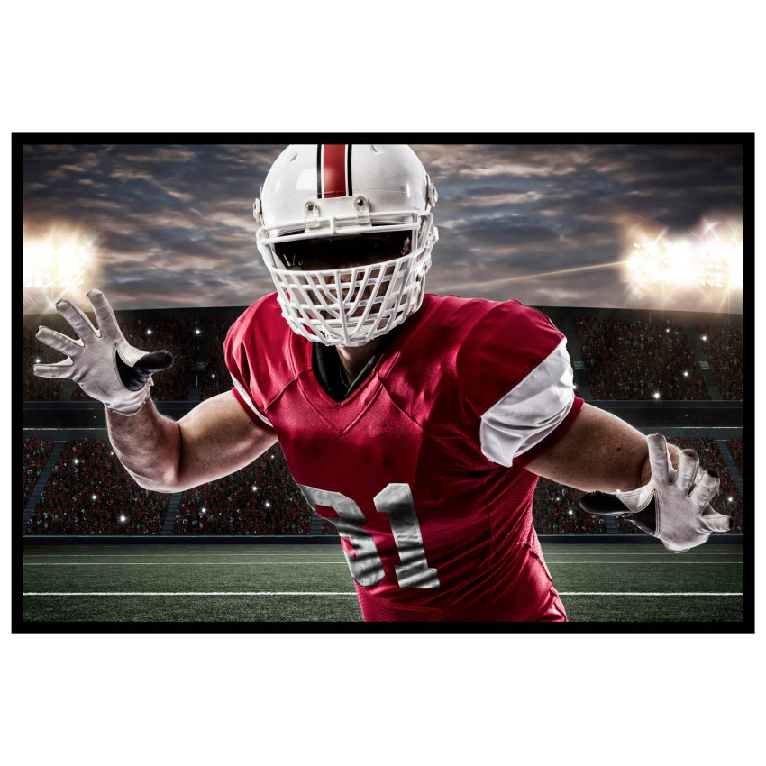 Amerikans fotboll - Snygg sport plansch