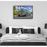 Klassiker - Amerikansk bil - Liggande poster