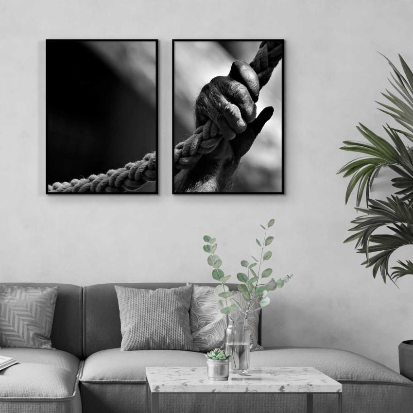 Hand the Rope - Poster in Two Pieces