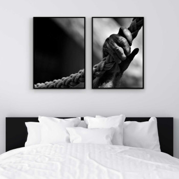 Hand the Rope - Poster in Two Pieces