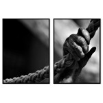 Hand the Rope - Poster in Two Pieces
