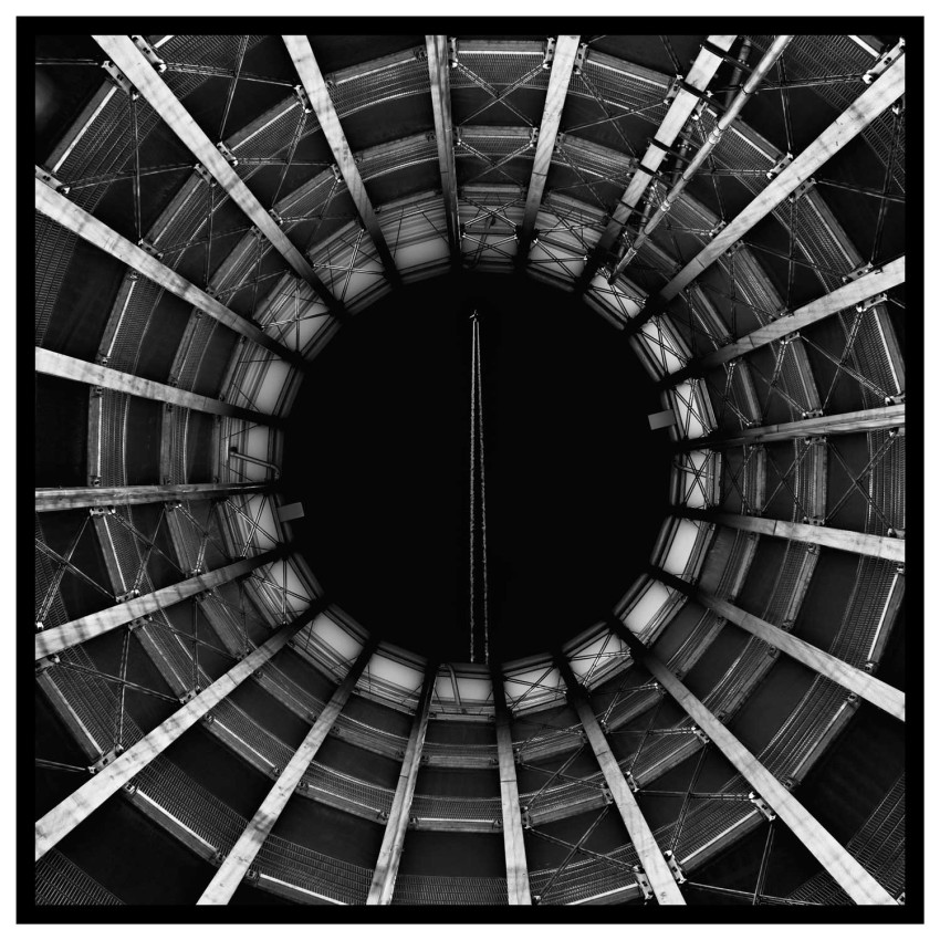 Abstract dome tower poster