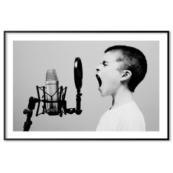 Screamo kid - Music poster