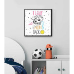 Love you to the moon - Poster
