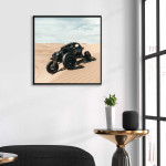 Beach buggy square poster